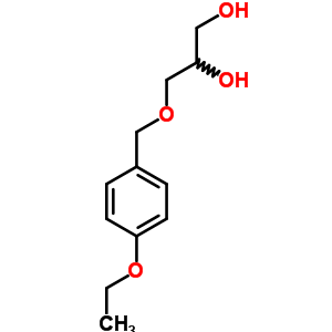 3-(P-乙氧基苄氧基)-1,2-丙二醇结构式_63834-82-2结构式