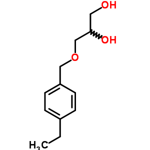 3-(P-乙基苄氧基)-1,2-丙二醇结构式_63834-85-5结构式