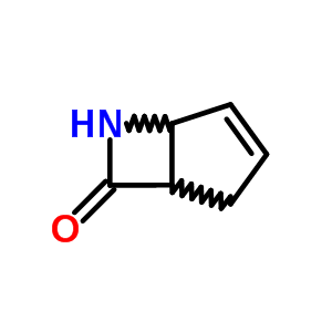 2-氮杂双环(2.2.1)庚-5-烯-3-酮结构式_63838-48-2结构式