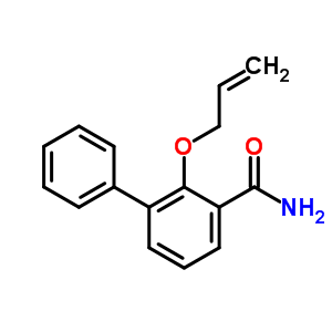 2-(烯丙氧基)-3-苯基苯甲酰胺结构式_63887-18-3结构式
