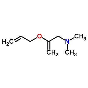 2-(烯丙氧基)-N,N-二甲基-2-丙烯-1-胺结构式_63905-34-0结构式