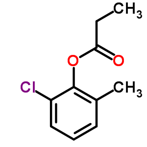 丙酸 6-氯-邻甲苯酯结构式_63916-12-1结构式