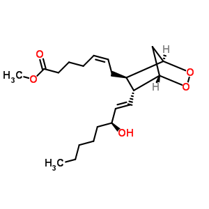 前列腺素 H2 甲酯结构式_63942-75-6结构式