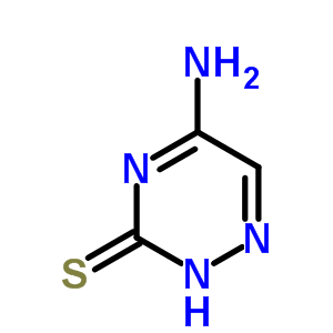 5-氨基-1,2,4-三嗪-3-硫醇结构式_63979-21-5结构式