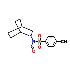 N-[2-氮杂双环[2.2.2]-2-辛基]-n-[(4-甲基苯基)磺酰基]甲酰胺结构式_63980-08-5结构式