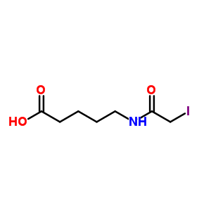 2-氨基-5-碘乙酰氨基戊酸结构式_63984-35-0结构式