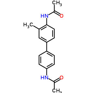 4-(4-乙酰基氨基-3-甲基苯基)乙酰苯胺结构式_63991-70-8结构式