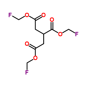 1,2,3-丙烷三羧酸三(氟甲基)酯结构式_63991-73-1结构式
