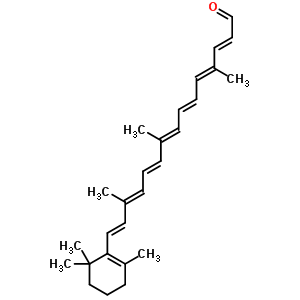 β-阿朴-10-胡萝卜醛结构式_640-49-3结构式