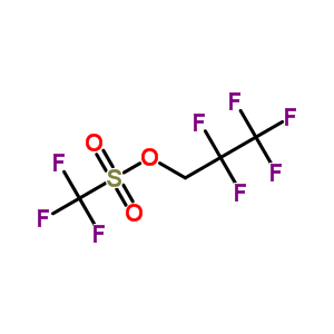 2,2,3,3,3-五氟三氟甲烷磺酸丙酯结构式_6401-00-9结构式