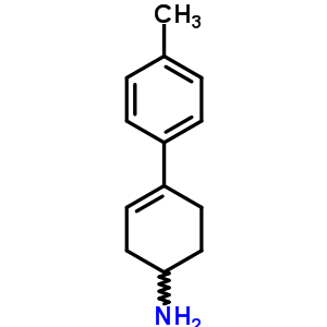 4-(对甲苯)-3-环己烯-1-胺结构式_64011-56-9结构式