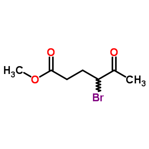 4-乙酰基-4-溴丁酸甲酯结构式_64037-74-7结构式