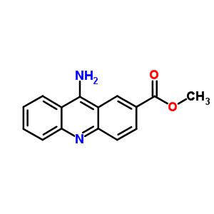 9-Amino-2-acridinecarboxylic acid methyl ester Structure,64046-78-2Structure