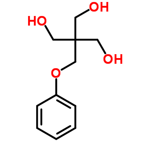 2-苯氧基次乙基三甲醇结构式_64049-35-0结构式