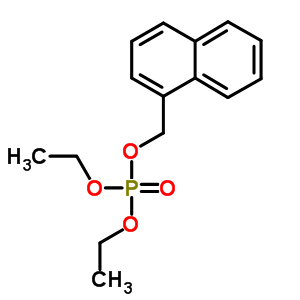 磷酸二乙基(1-萘基甲基)酯结构式_64050-53-9结构式