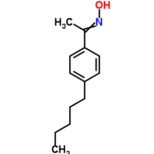 1-(4-Pentylphenyl)ethan-1-one oxime Structure,64128-28-5Structure