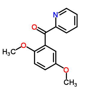 2-(2,5-Dimethoxybenzoyl)pyridine Structure,64306-56-5Structure