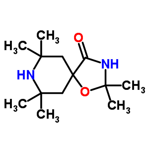 2,2,7,7,9,9-Hexamethyl-1-oxa-3,8-diazaspiro[4.5]decan-4-one Structure,64338-00-7Structure