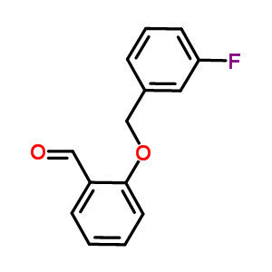 2-[(3-氟苄基)氧基]苯甲醛结构式_6455-94-3结构式