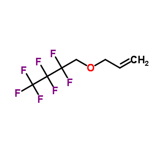 烯丙基 1H,1H-七氟丁基醚结构式_648-42-0结构式