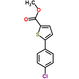 Methyl 5-(4-chlorophenyl)thiophene-2-carboxylate Structure,649569-56-2Structure