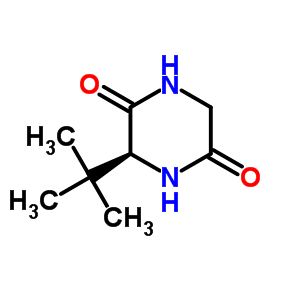 (S)-3-tert-butyl-2,5-piperazinedione Structure,65050-07-9Structure