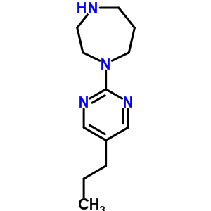 1-(5-丙基嘧啶-2-基)-1,4-二氮杂烷结构式_651005-92-4结构式