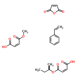 聚(苯乙烯-co-马来酸)结构式_65652-36-0结构式