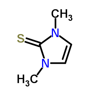 1,3-Dimethyl-1,3-dihydro-2h-imidazole-2-thione Structure,6596-81-2Structure