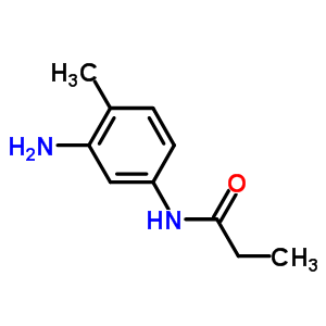 N-(3-amino-4-methylphenyl)propanamide Structure,65999-78-2Structure