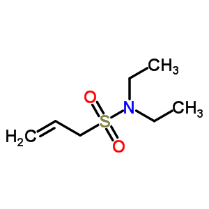 N,N-二乙基-2-丙烯-1-磺酰胺结构式_66089-39-2结构式
