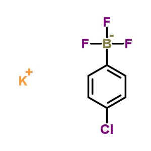 (4-氯苯基)三氟硼酸钾结构式_661465-44-7结构式