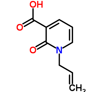 1-烯丙基-2-氧代-1,2-二氢-3-吡啶羧酸结构式_66158-33-6结构式
