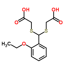 2-[羧基甲基磺酰基-(2-乙氧基苯基)甲基]磺酰基乙酸结构式_6623-23-0结构式