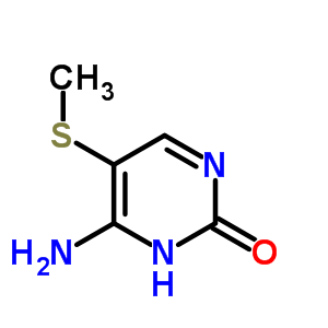 4-氨基-5-甲基磺酰基-3H-嘧啶-2-酮结构式_6623-80-9结构式