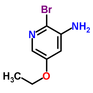 2-溴-5-乙氧基-3-氨基吡啶结构式_663193-84-8结构式