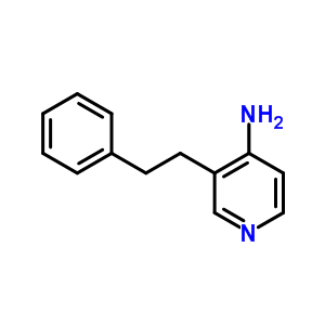 3-(2-苯基乙基)-4-吡啶胺结构式_6635-94-5结构式