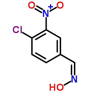 4-Chloro-3-nitrobenzaldehyde oxime Structure,66399-01-7Structure