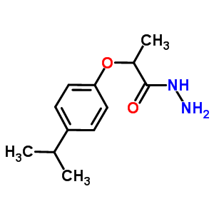 2-(4-异丙基苯氧基)丙烷o肼结构式_667412-84-2结构式