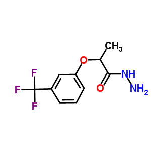2-[3-(三氟甲基)苯氧基]丙肼结构式_667413-01-6结构式