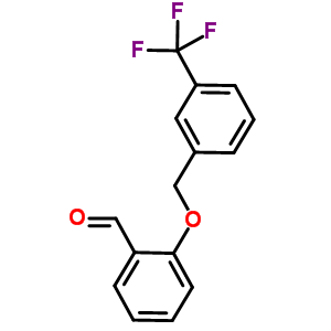 2-{[3-(三氟甲基)苄基]氧基}苯甲醛结构式_667437-45-8结构式