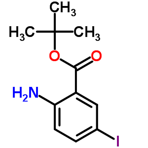Tert-butyl 2-amino-5-iodobenzoate Structure,668261-27-6Structure