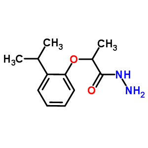 2-(2-异丙基苯氧基)丙烷o肼结构式_669737-46-6结构式
