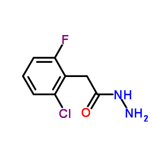 2-(2-氯-6-氟苯基)乙酰肼结构式_669740-15-2结构式