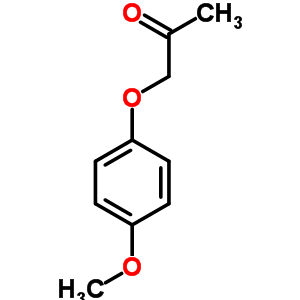 1-(4-甲氧基苯氧基)-2-丙酮结构式_6698-71-1结构式