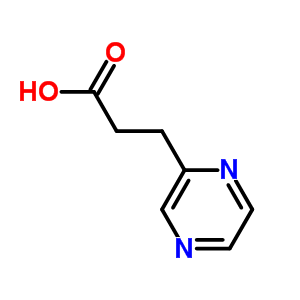 3-Pyrazin-2-yl-propionic acid Structure,6705-34-6Structure
