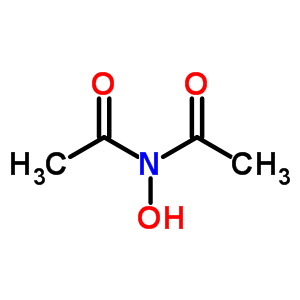 N-乙酰基-N-羟基-乙酰胺结构式_6711-33-7结构式