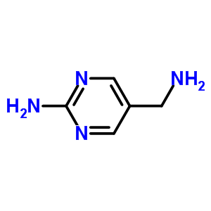 5-(氨基甲基)嘧啶-2-胺结构式_672324-80-0结构式