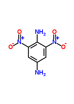 2,6-Dinitrobenzene-1,4-diamine Structure,67382-08-5Structure