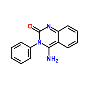 4-氨基-3-苯基-喹唑啉-2-酮结构式_67461-76-1结构式